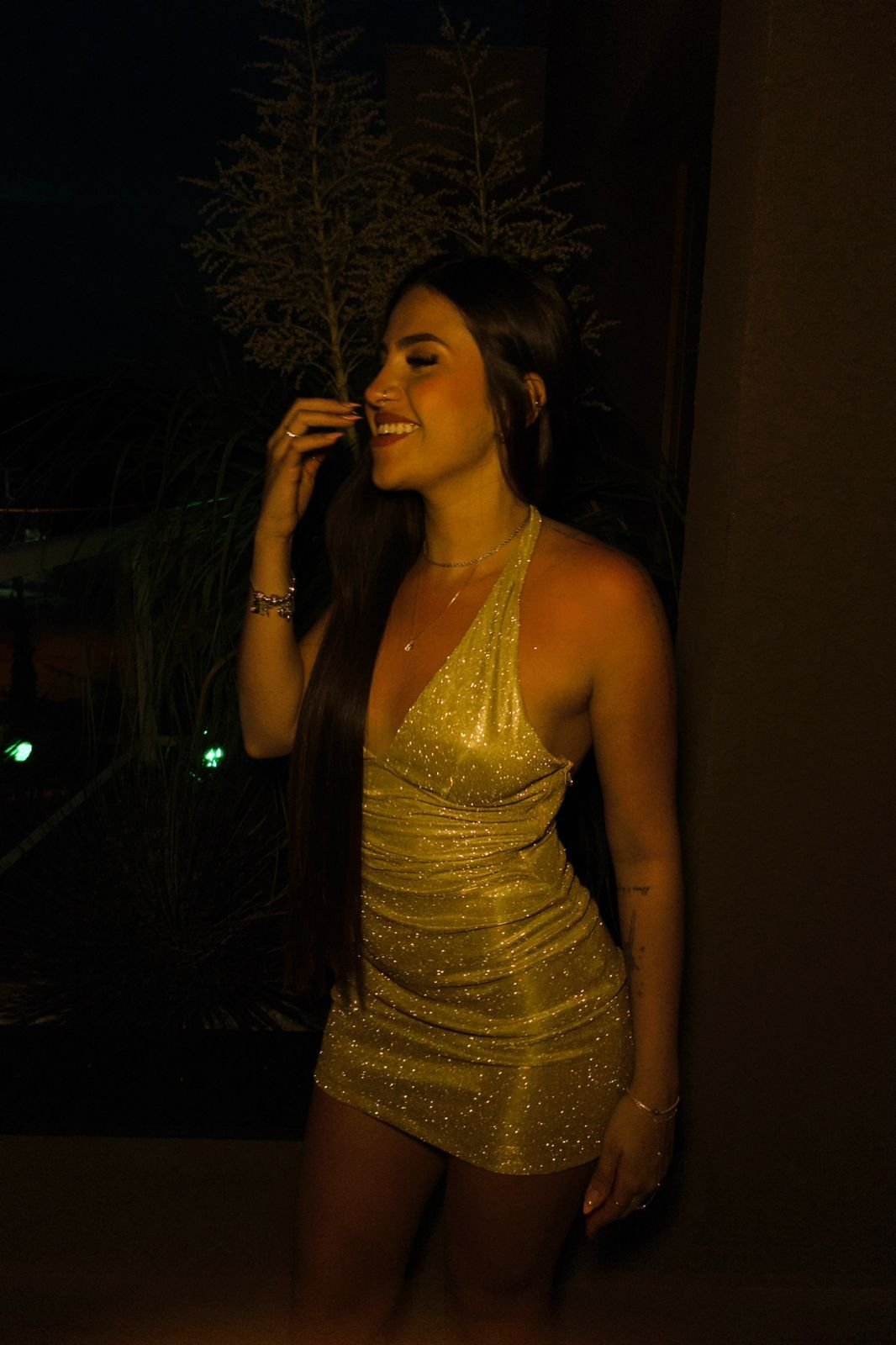 Vestido Glam Gold - Image 4